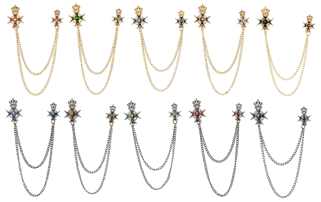 lapel chain pin lapel chain pin