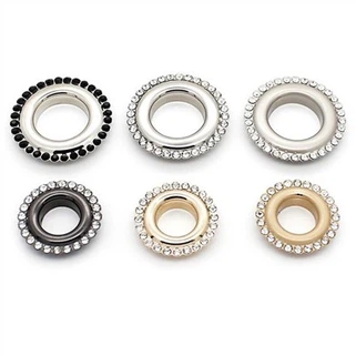 Metallhylser for stoff