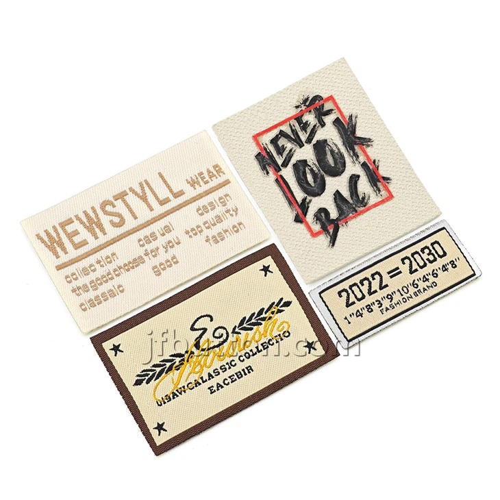 Custom Woven Name Tag For Clothing factory