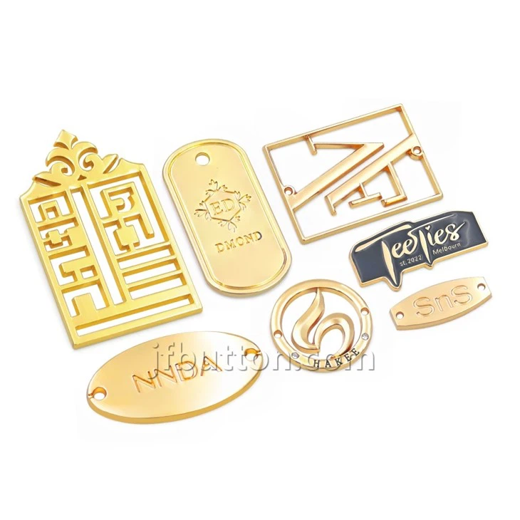 Metal Name Plates For Handbags