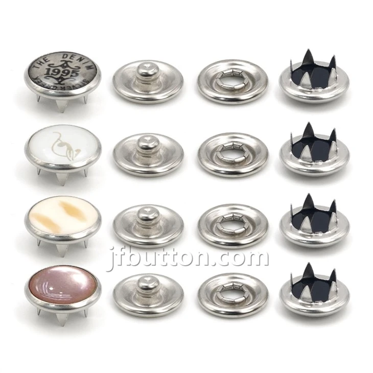 Metal Ring Snap Fasteners