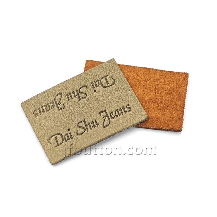 Personalised Leather Labels