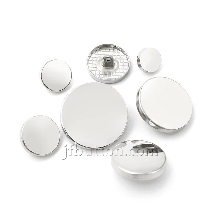 Round Flat Shank Button For Denim factory