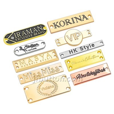 Metalllogo for håndvesker