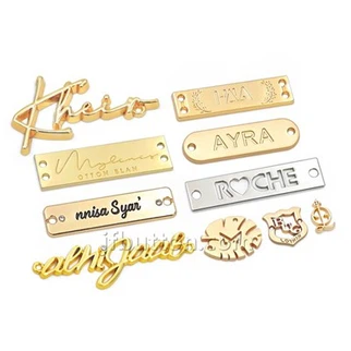 Logo tag i metall