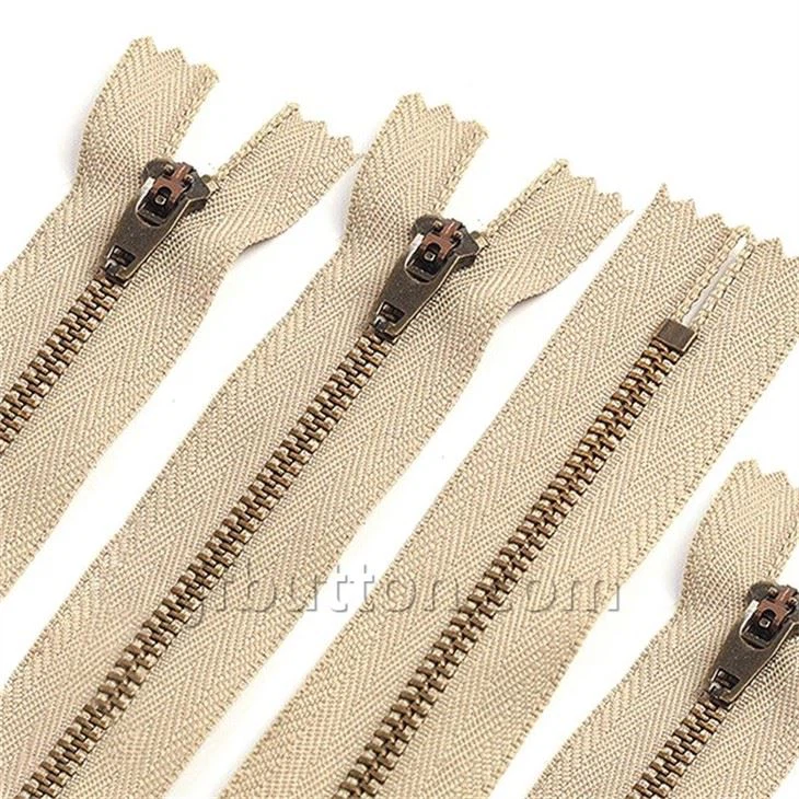 Vintage Metal Zipper