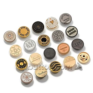 Denim Jean Button Erstatning