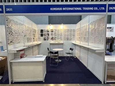 Kunshuo på Saigontex 2025: Expanding Garment Accessories Business in Vietnam
