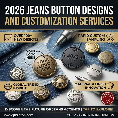 2026 Jeansknappdesign og tilpasningstjenester