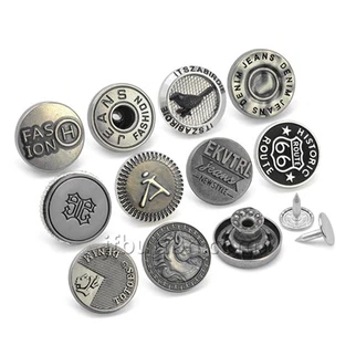 Pin -knapper for jeans