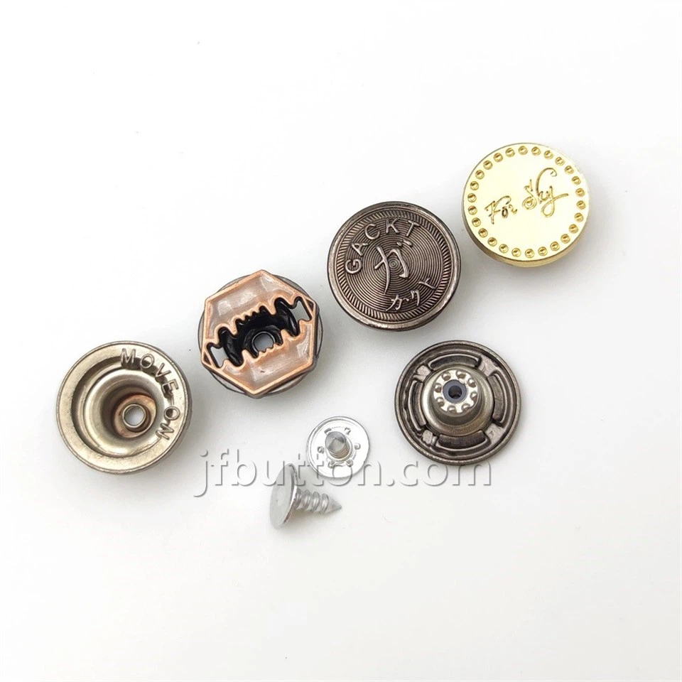 Pin Buttons For Jeans